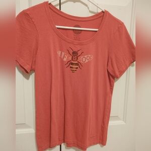 Life Is Good Women's Honeybee Crusher Tee